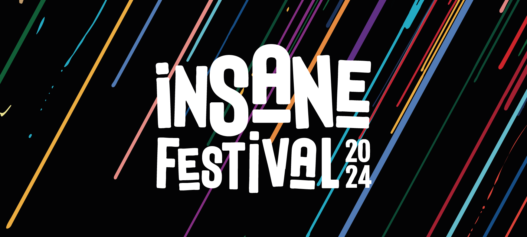 Insane Festival 2024, design scénographique, merchandising, communication