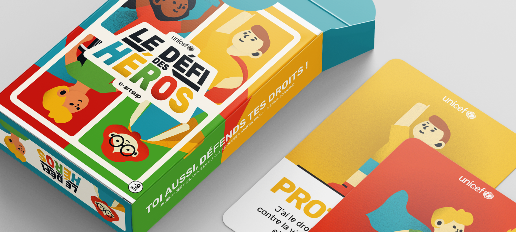 Affiche de sensibilisation, UNICEF, droits de l’enfant, print, Edition, Studio Faktory